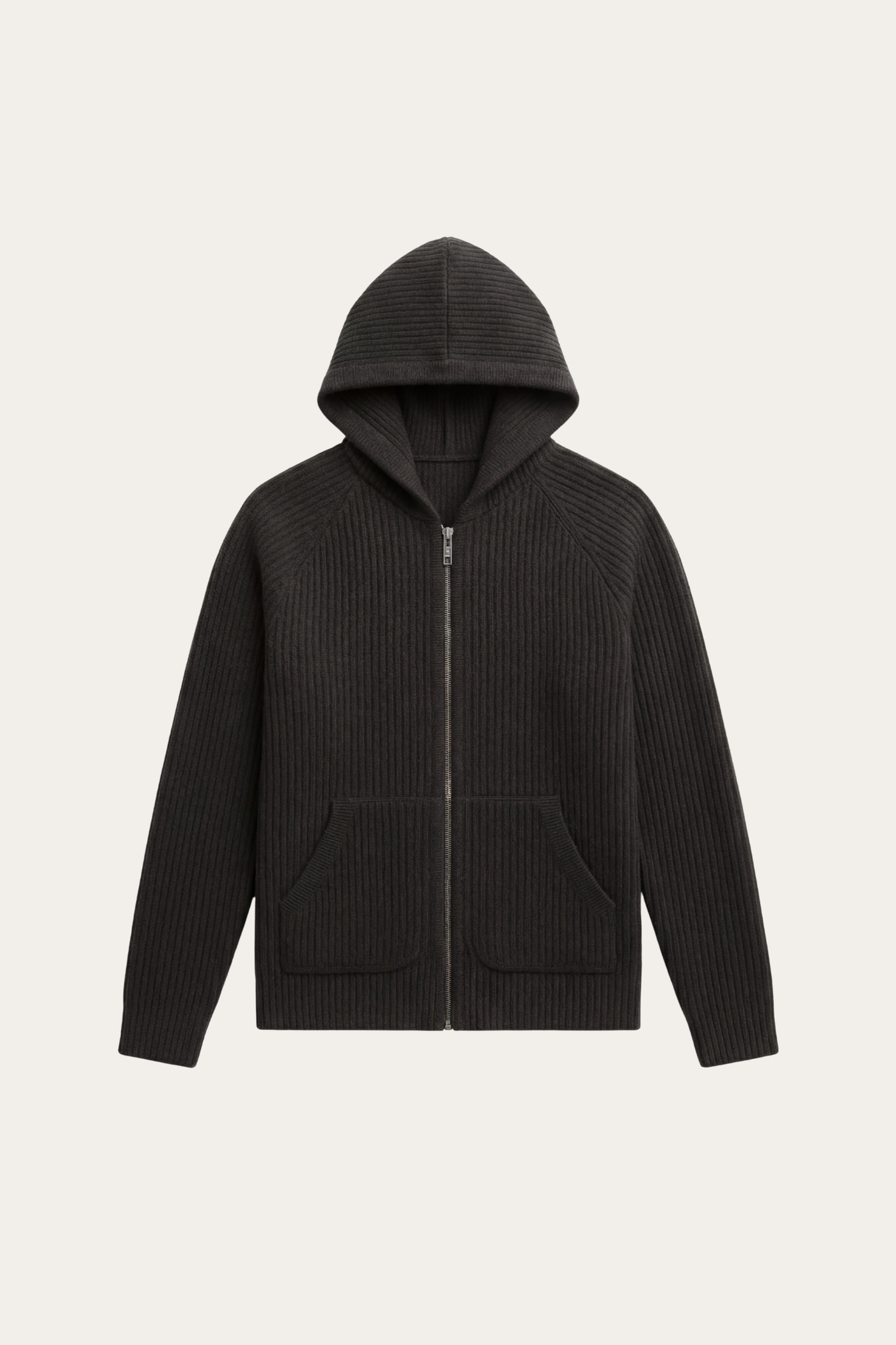 Sorrento Hooded Knit Black