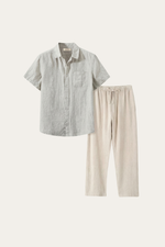 Trento Linen Set Beige/Beige