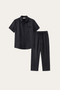 Trento Linen Set Black/Black