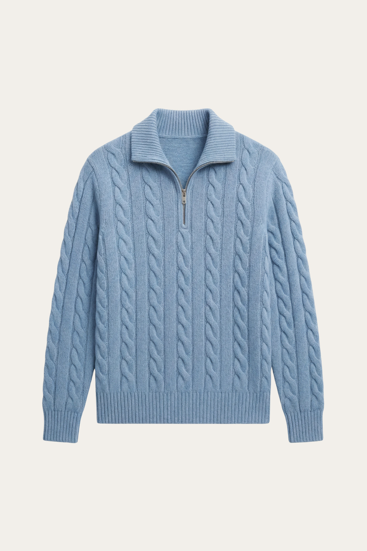 Medici Cable Knit Light Blue