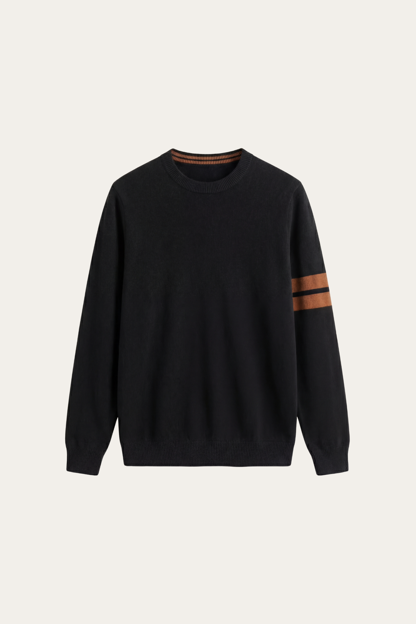Valeno Cashmere Crewneck Sweater Black
