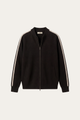 Lorenti Cashmere Zip Knit Black