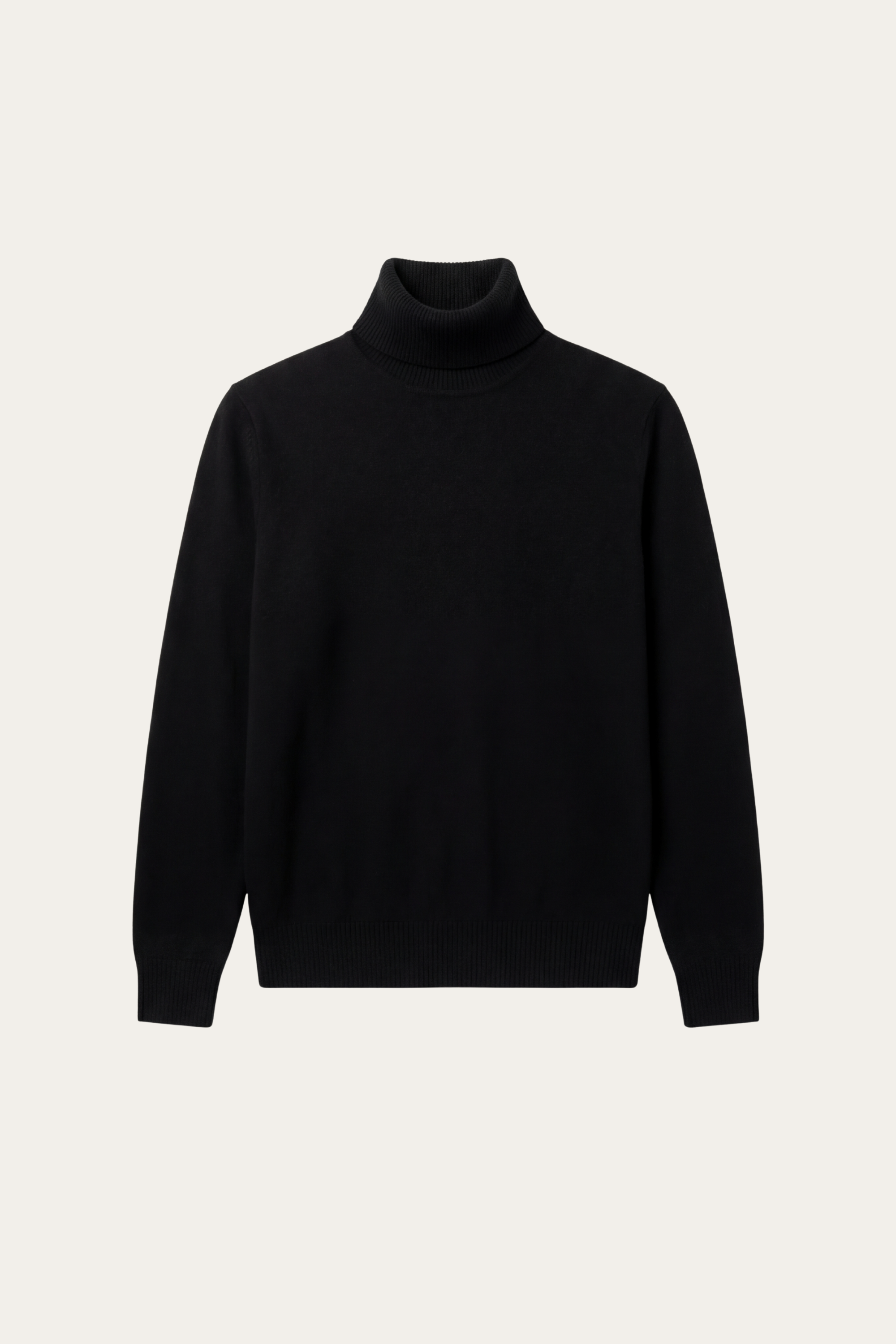 Avenzo Cashmere Turtleneck Black
