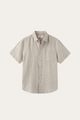 Vicenza Linen Short Sleeve Beige