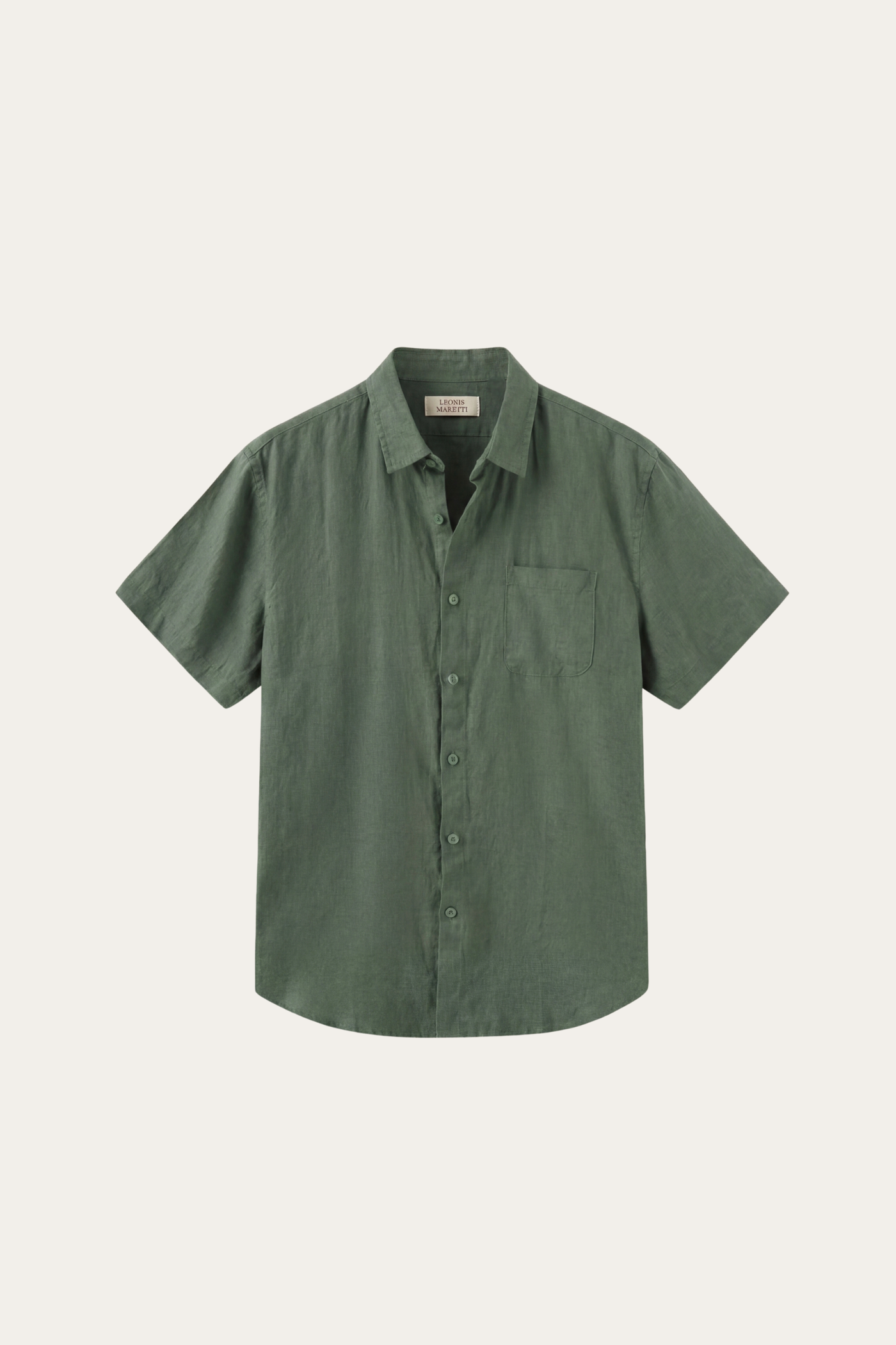 Vicenza Linen Short Sleeve Green