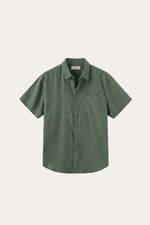 Vicenza Linen Short Sleeve Green