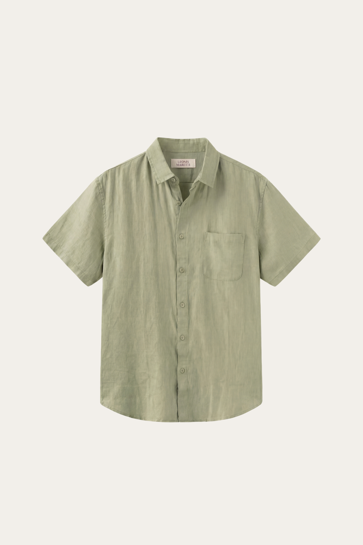 Vicenza Linen Short Sleeve Mint Green