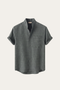 Treviso Linen Short Sleeve Grey