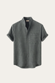 Treviso Linen Short Sleeve Grey