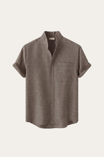 Treviso Linen Short Sleeve Taupe