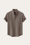 Treviso Linen Short Sleeve Taupe
