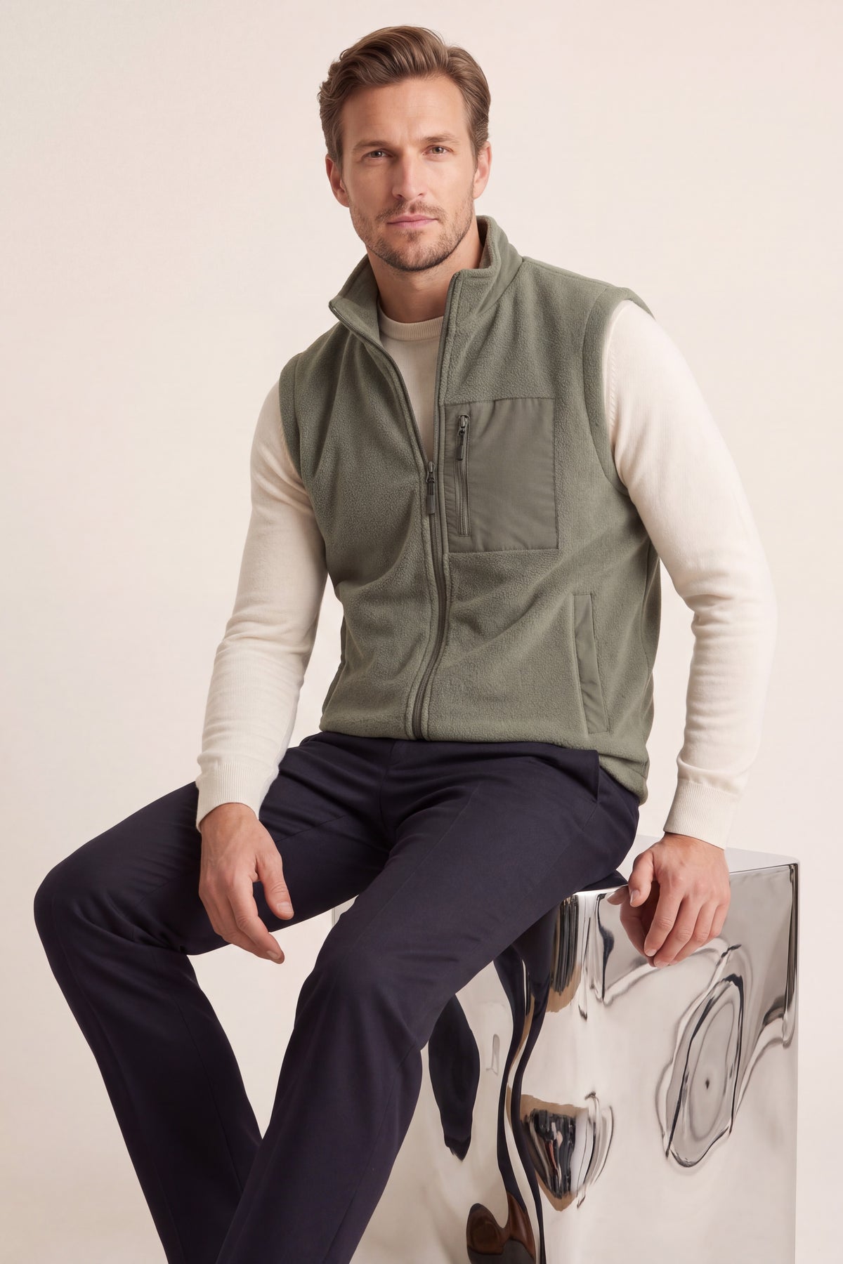 Lodi Reversible Vest Olive