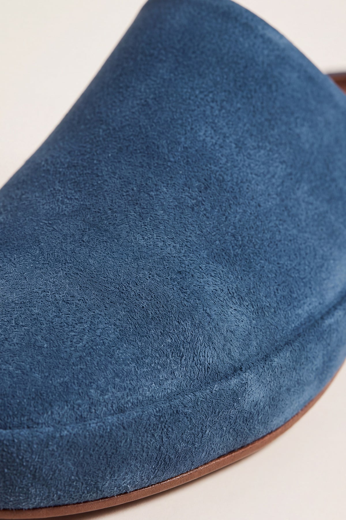 Perugia Suede Mule Blue