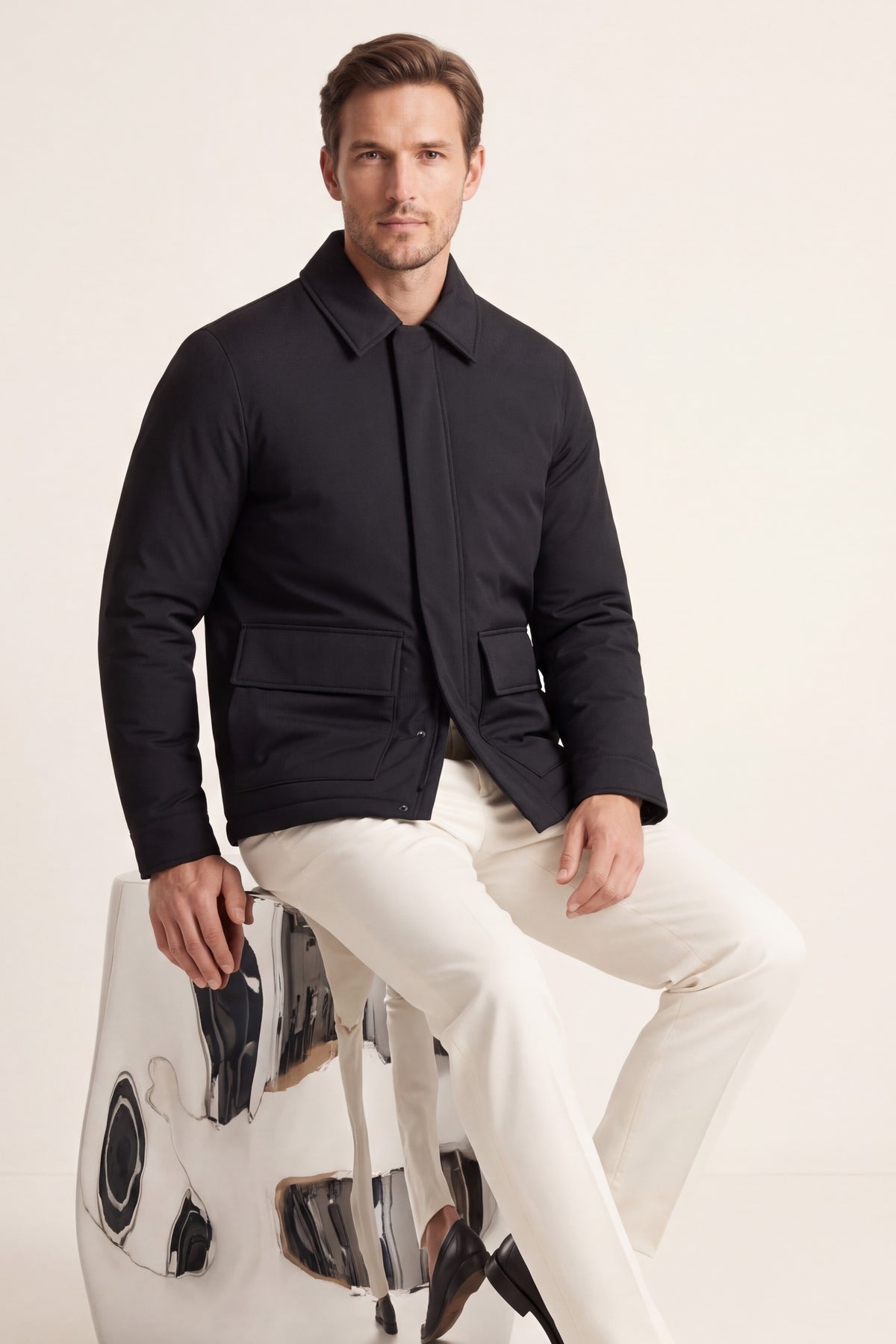 Viterbo Field Jacket Black