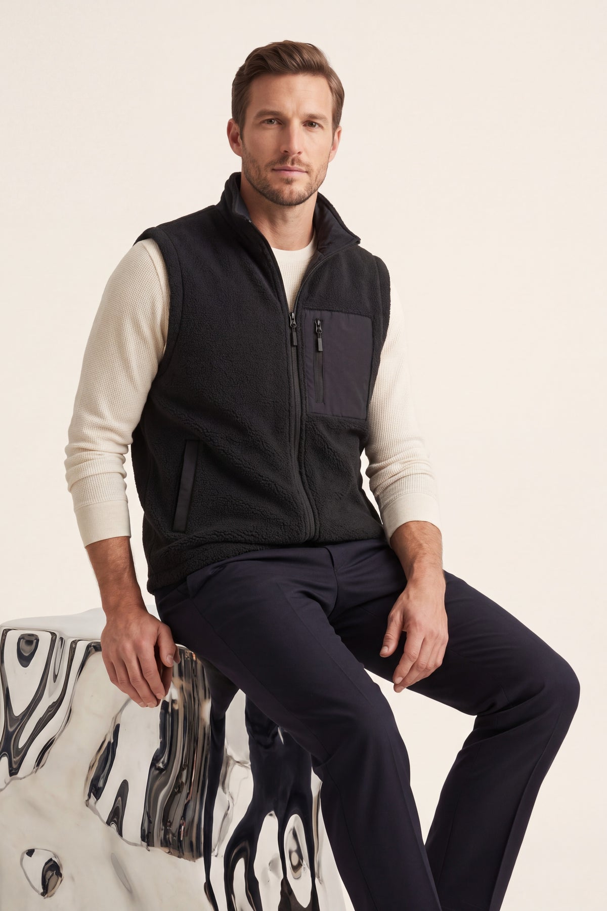 Lodi Reversible Vest Black