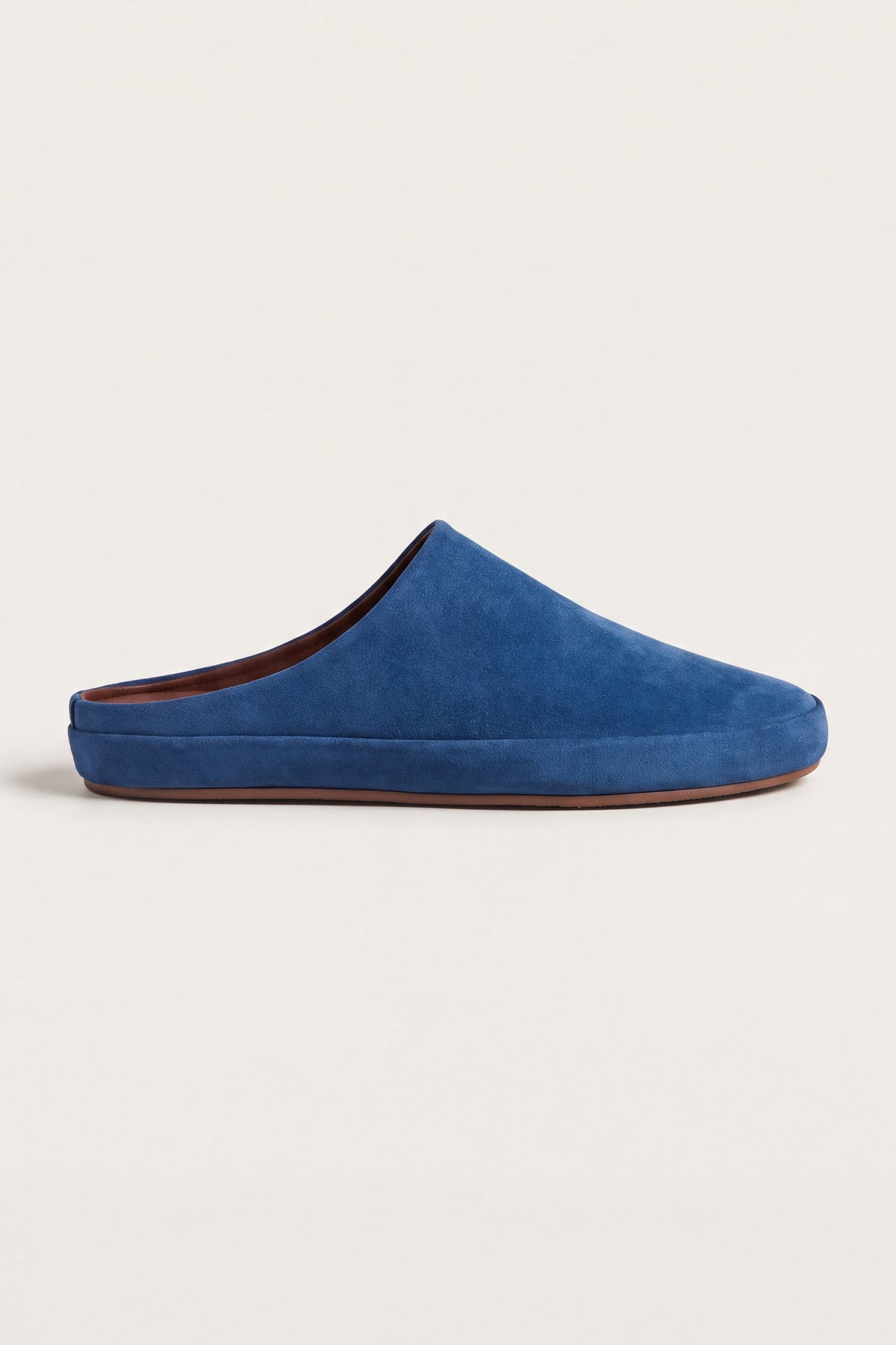 Perugia Suede Mule Blue