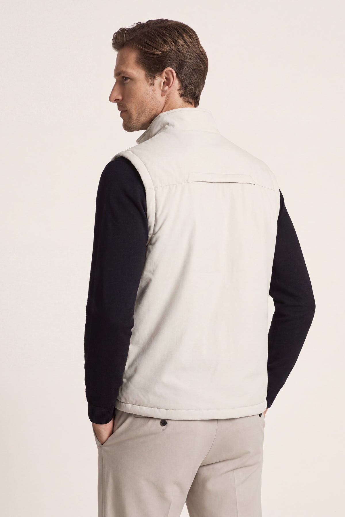 Lodi Reversible Vest Off-White