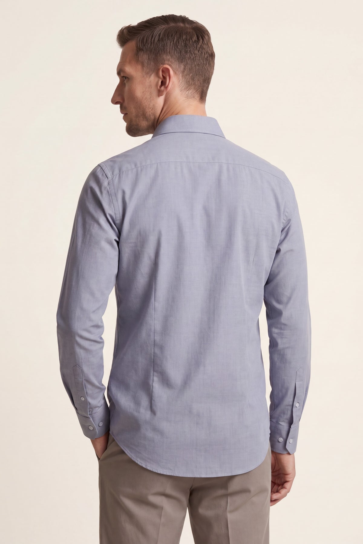 Ragusa Cotton Dress Shirt Grey