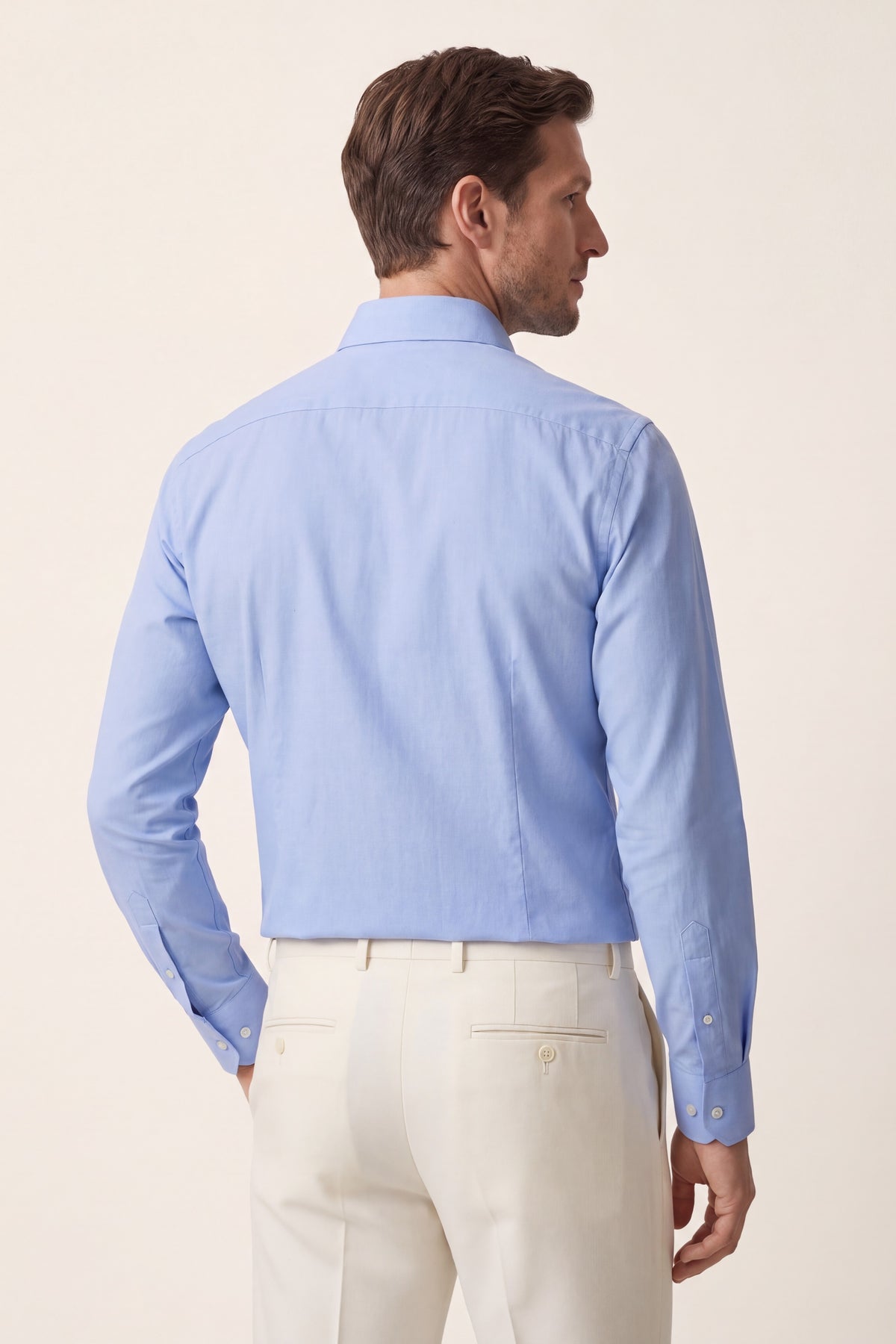 Ragusa Cotton Dress Shirt Light Blue