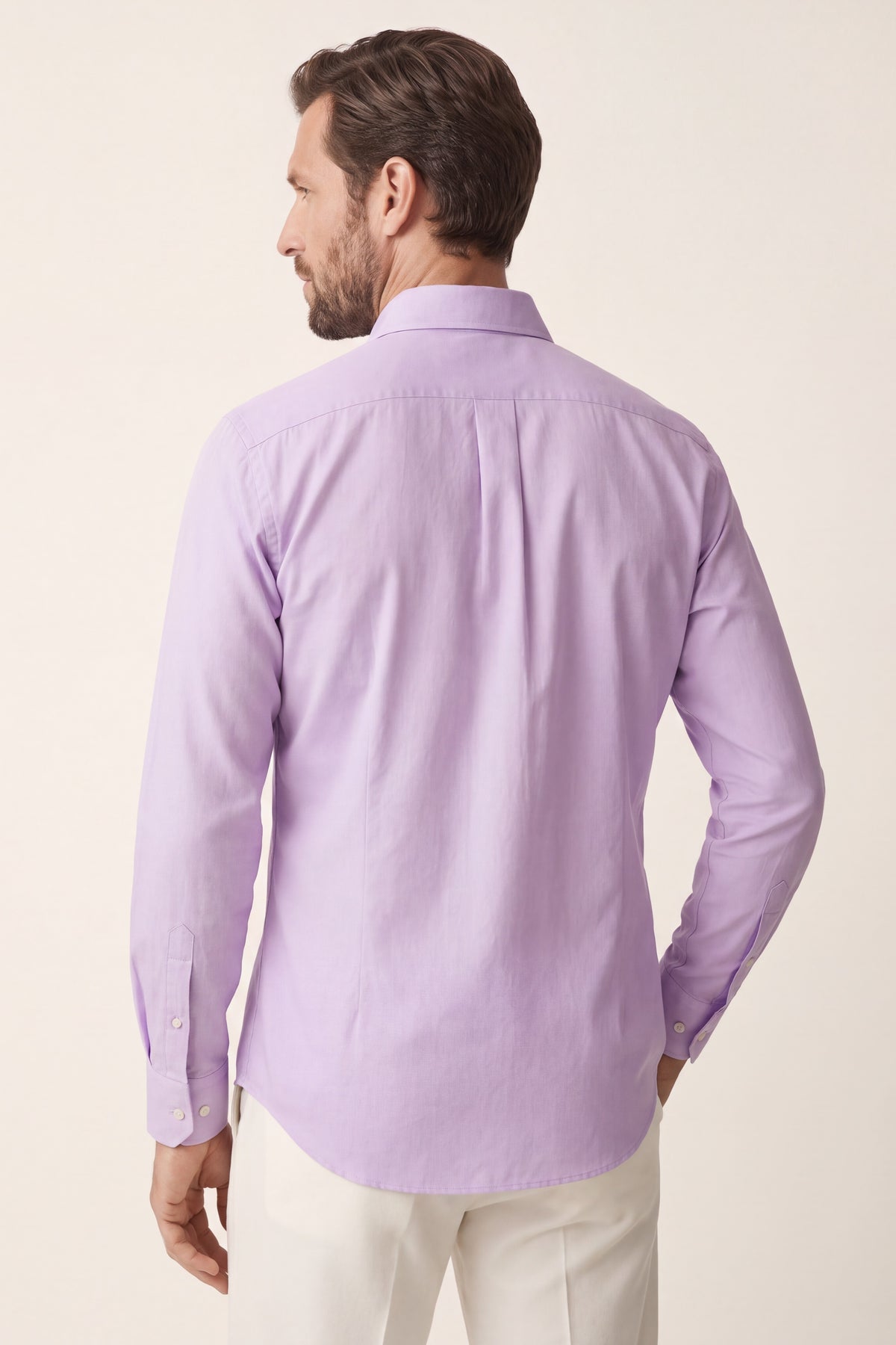 Ragusa Cotton Dress Shirt Lilac