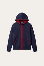 Sorano Hooded Cardigan Navy