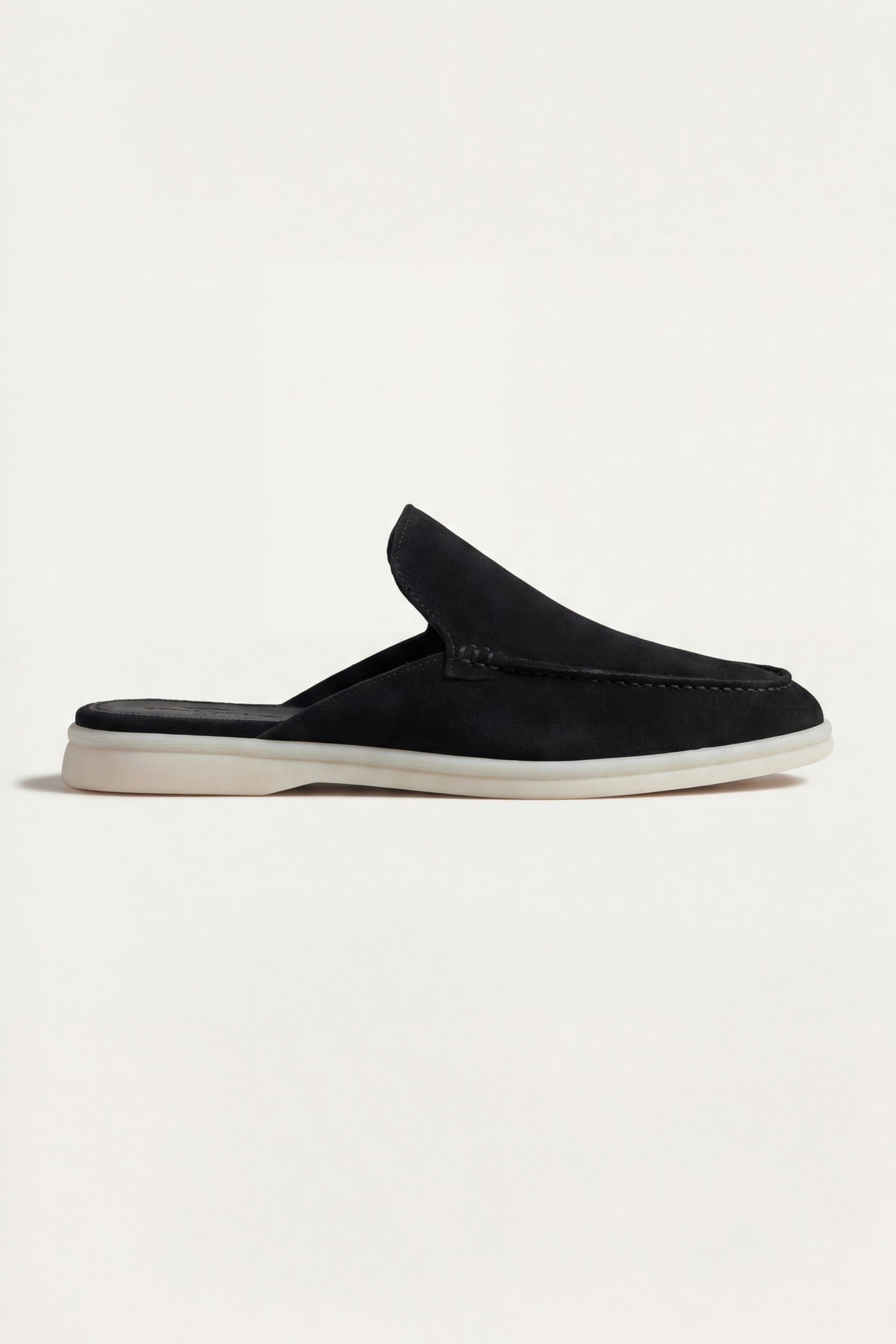 Torino Leather Mule Black