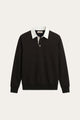 Valerio Polo Knit Black