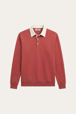 Valerio Polo Knit Red