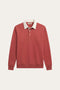 Valerio Polo Knit Red