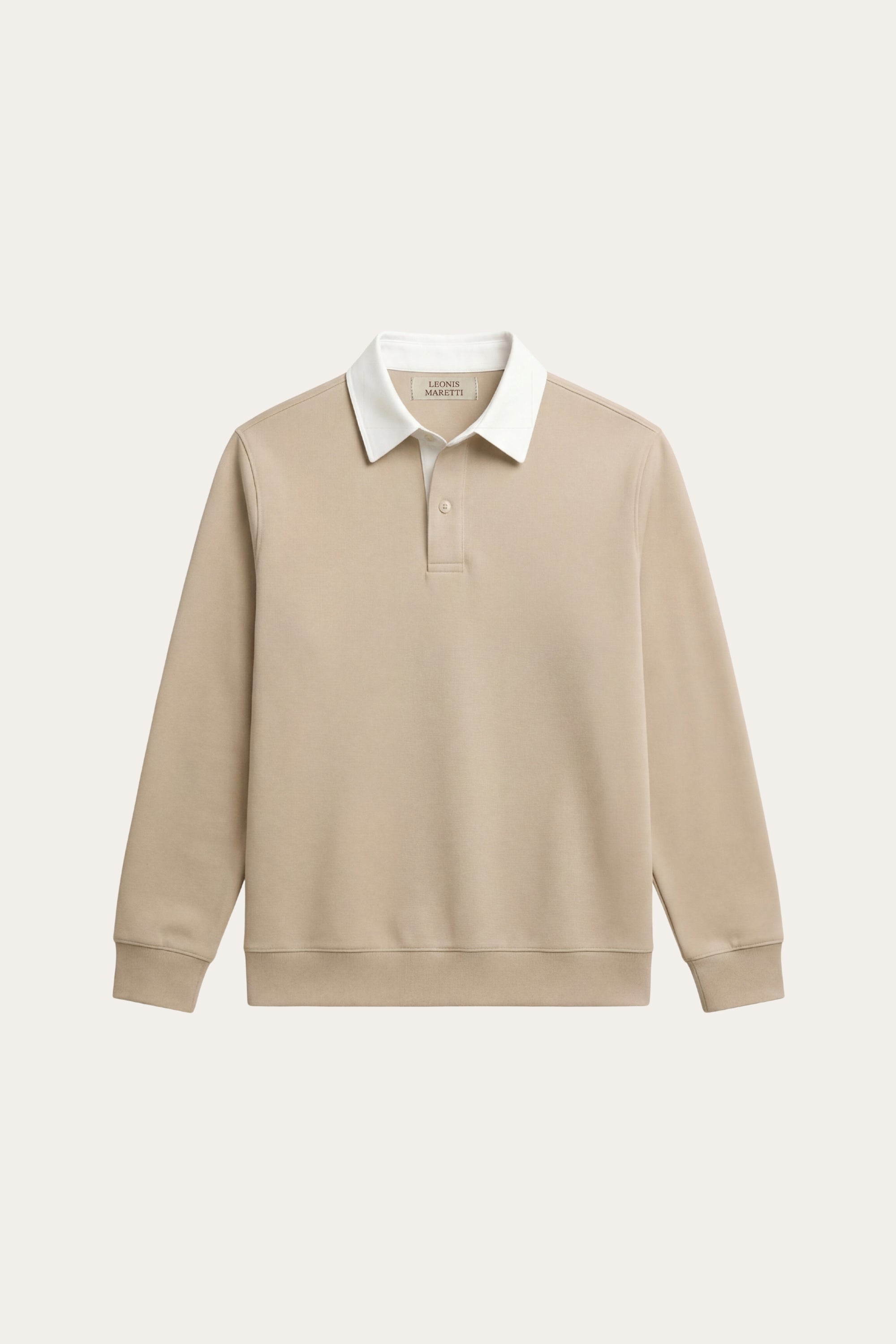 Valerio Polo Knit Beige