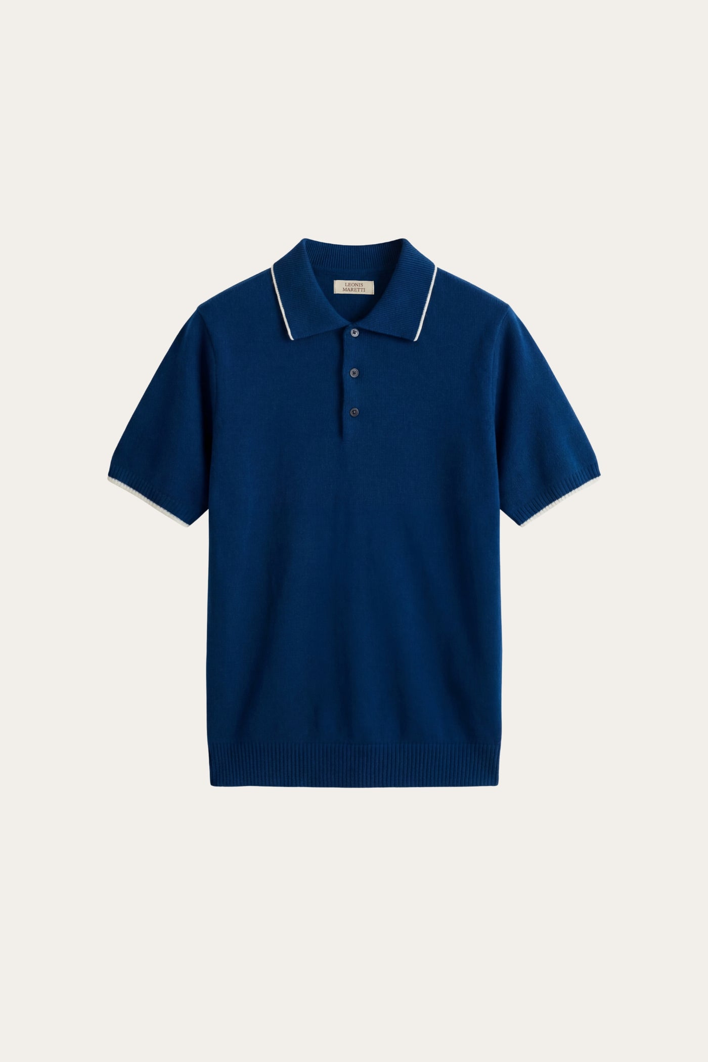 Morino Merino Knit Polo Dark Blue