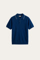 Morino Merino Knit Polo Dark Blue