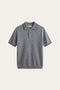 Morino Merino Knit Polo Grey