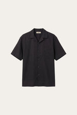 Ancona Linen Shirt Black