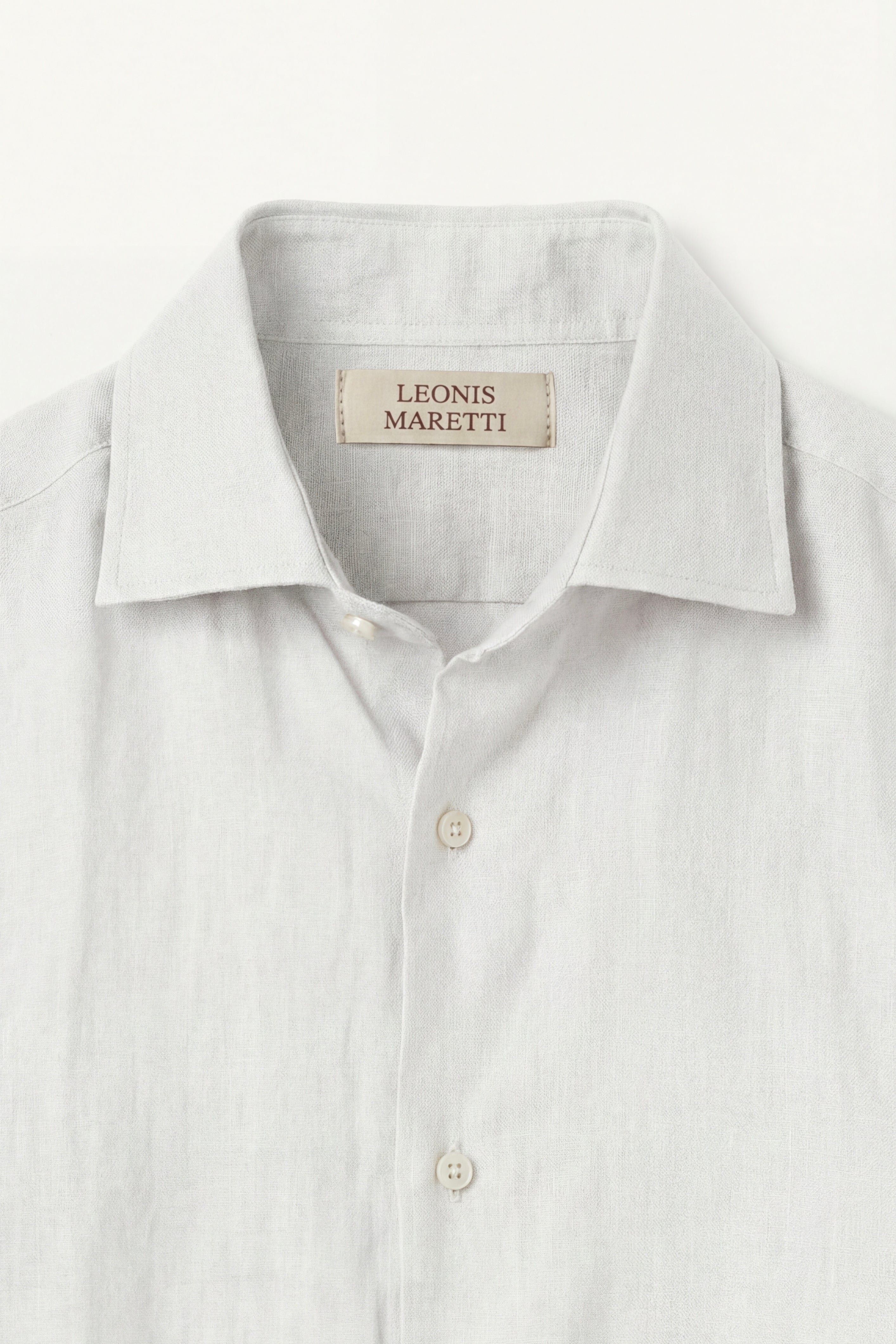 Silano Linen Shirt White
