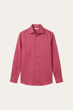 Silano Linen Shirt Pink