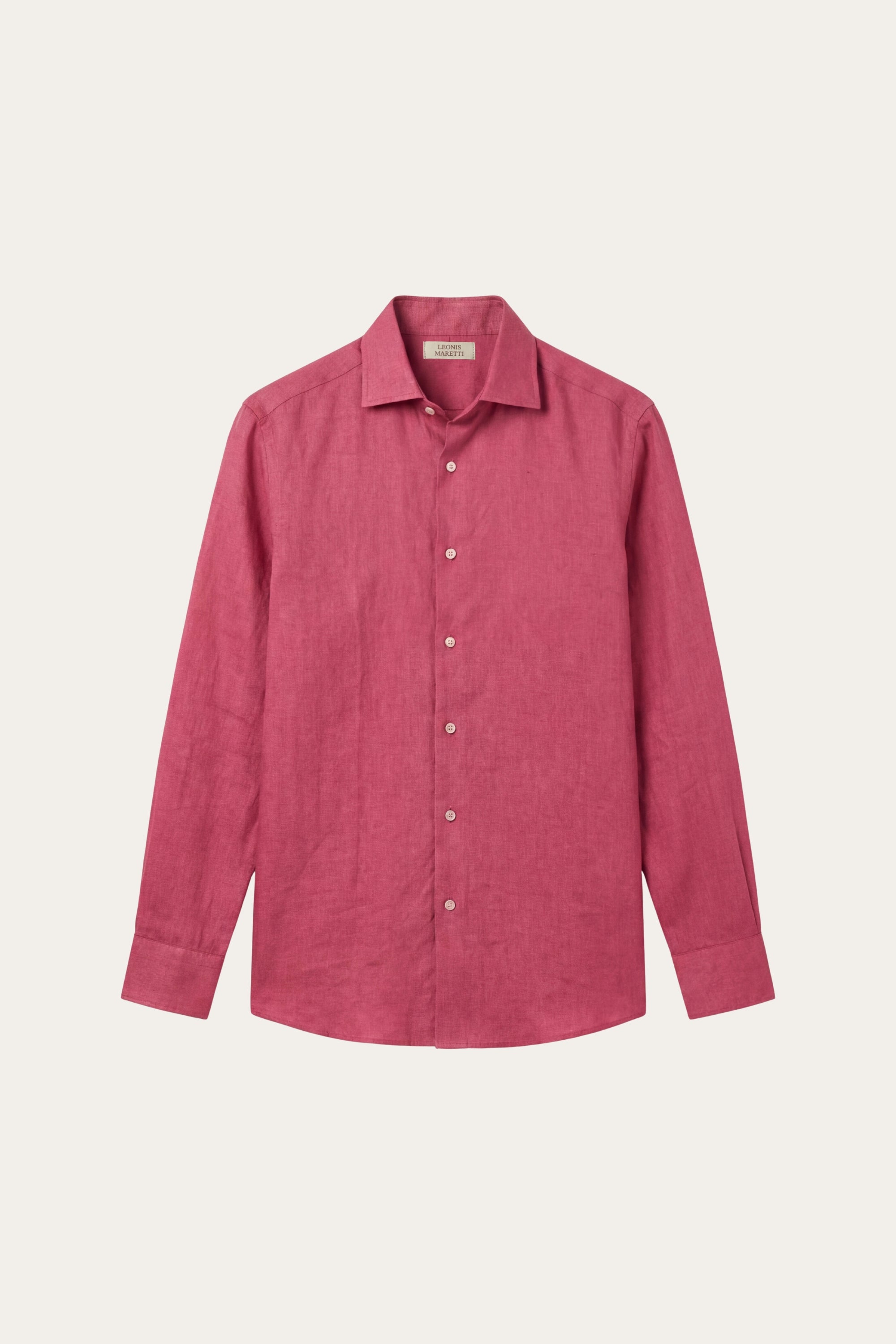 Silano Linen Shirt Pink