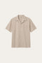 Ancona Linen Cotton Shirt Beige