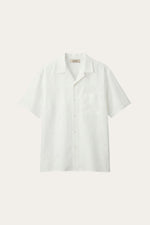 Ancona Linen Shirt White