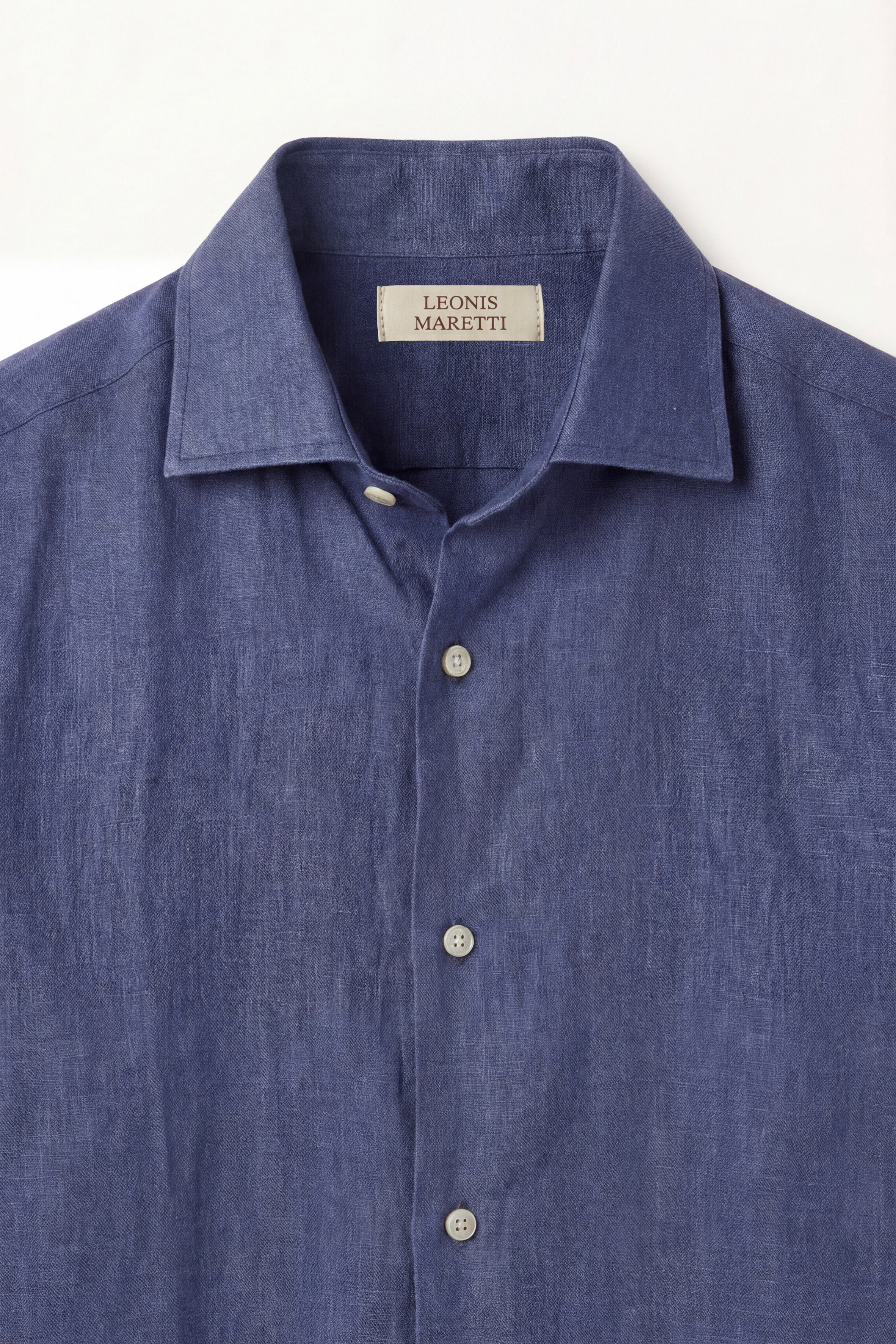 Silano Linen Shirt Blue