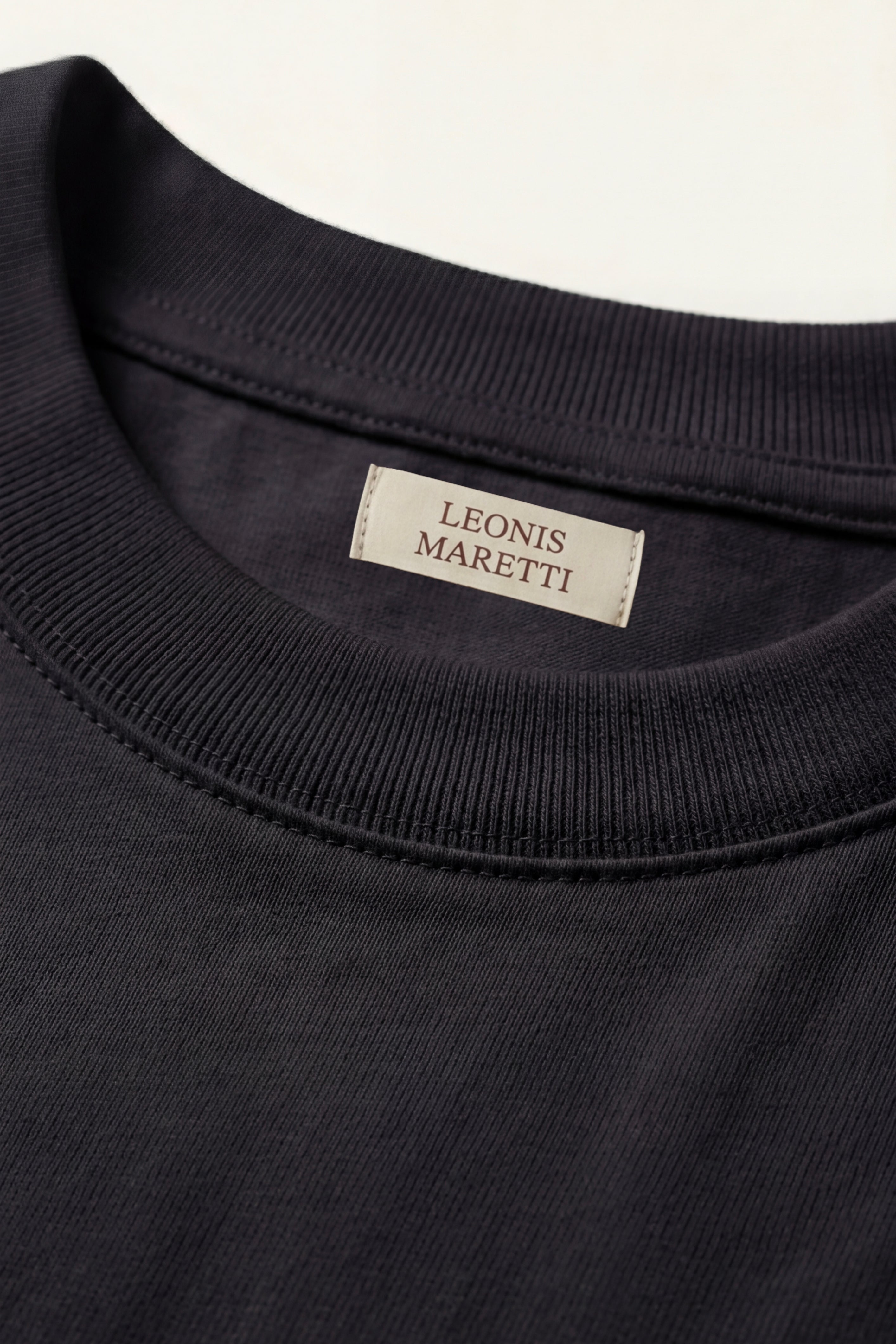 Ferrara Crew Neck T-Shirt Black