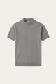 Aurelio Cashmere Knit Tee Ash Grey