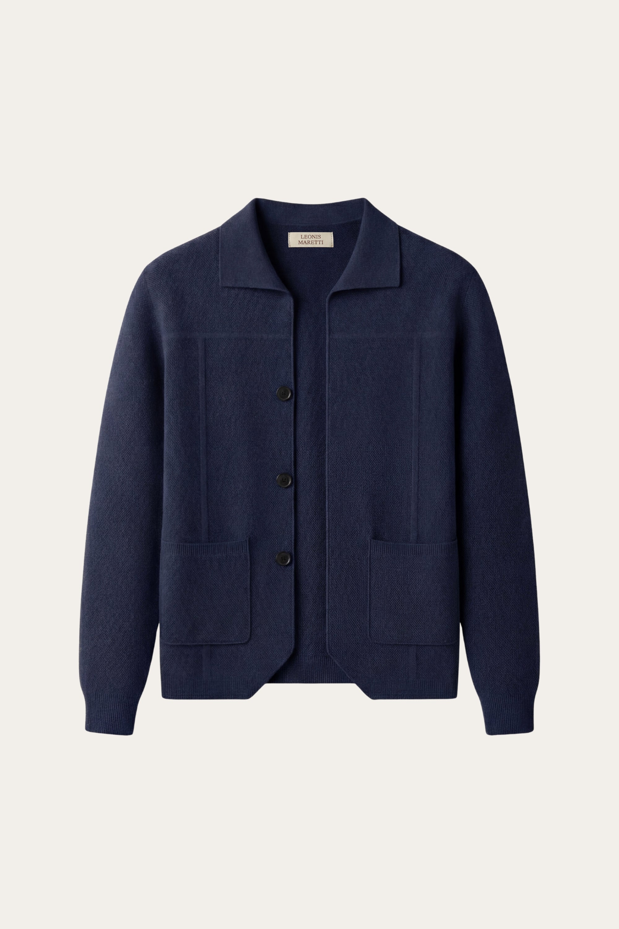 Valero Cashmere Cardigan Navy