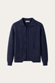 Valero Cashmere Cardigan Navy