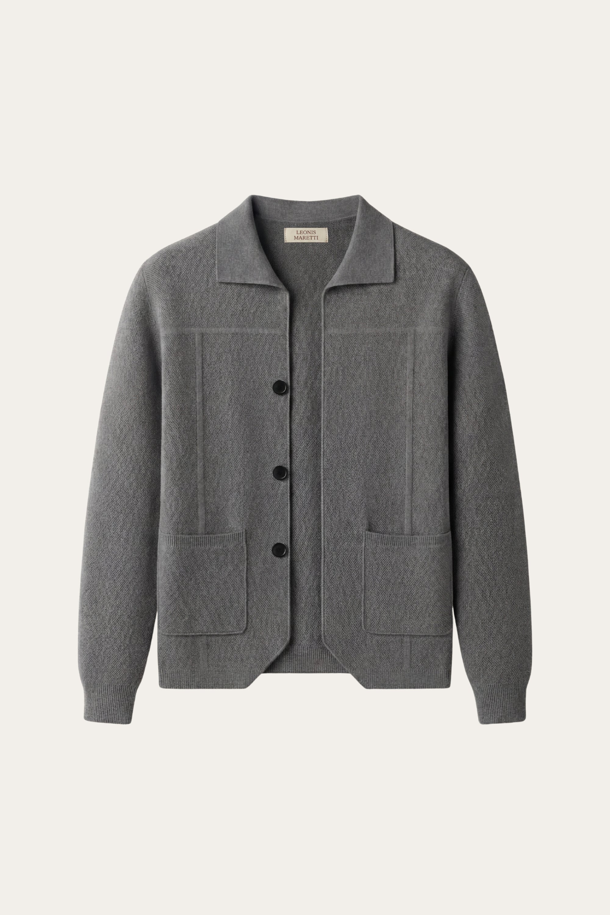 Valero Cashmere Cardigan Graphite