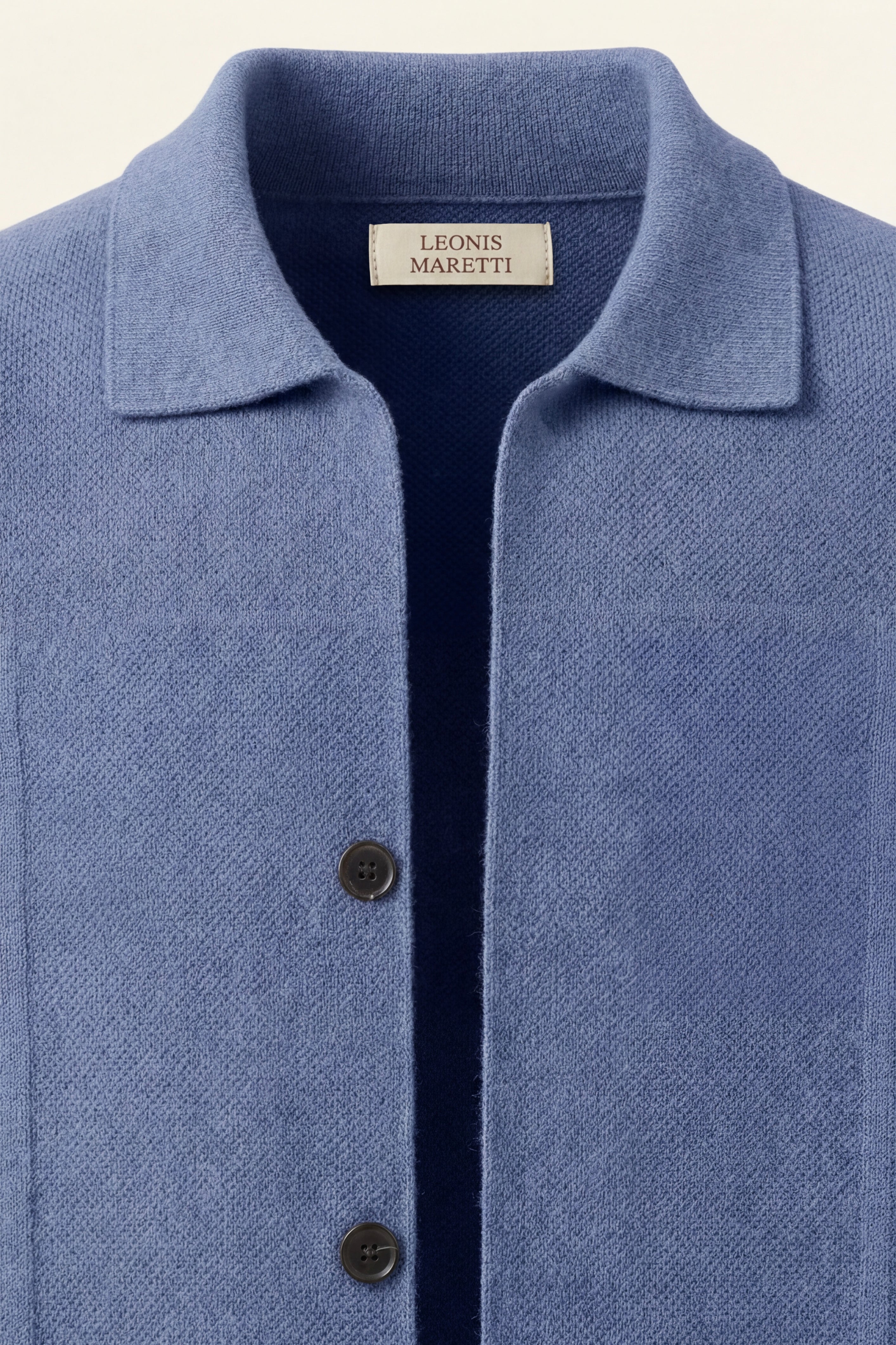 Valero Cashmere Cardigan Blue