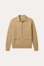 Lorenzo Cashmere Cardigan Camel