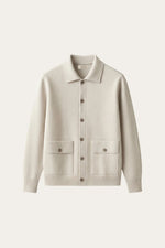 Lorenzo Cashmere Cardigan Ivory