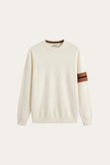 Valeno Cashmere Crewneck Sweater White