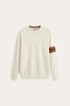 Valeno Cashmere Crewneck Sweater White